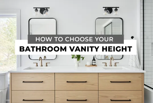 Bathroom bench height online